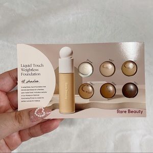 RARE BEAUTY LIQUID TOUCH WEIGHTLESS FOUNDATION MAKEUP SAMPLE